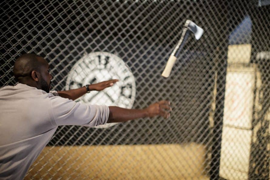 Axe throwing in Bristol