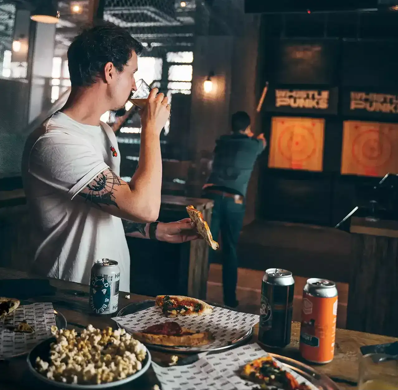 Bottomless Brunch Axe Throwing